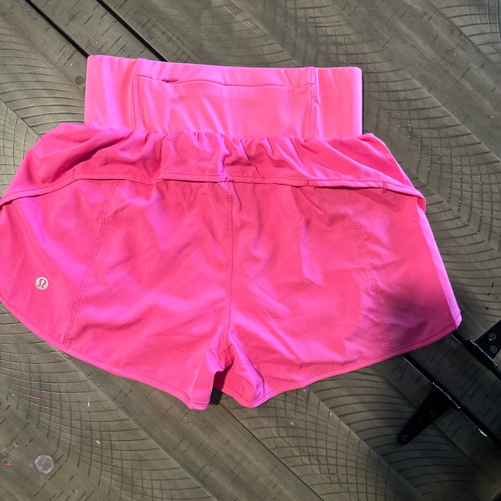 lululemon athletica Women's Vibrant Pink Athletic Shorts